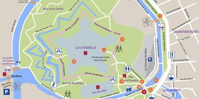 মানচিত্র এর Lille পার্ক