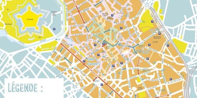 মানচিত্র এর Lille পৌরসভা